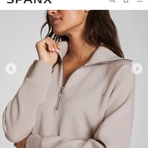 Spanx Airessentias half zip , M
